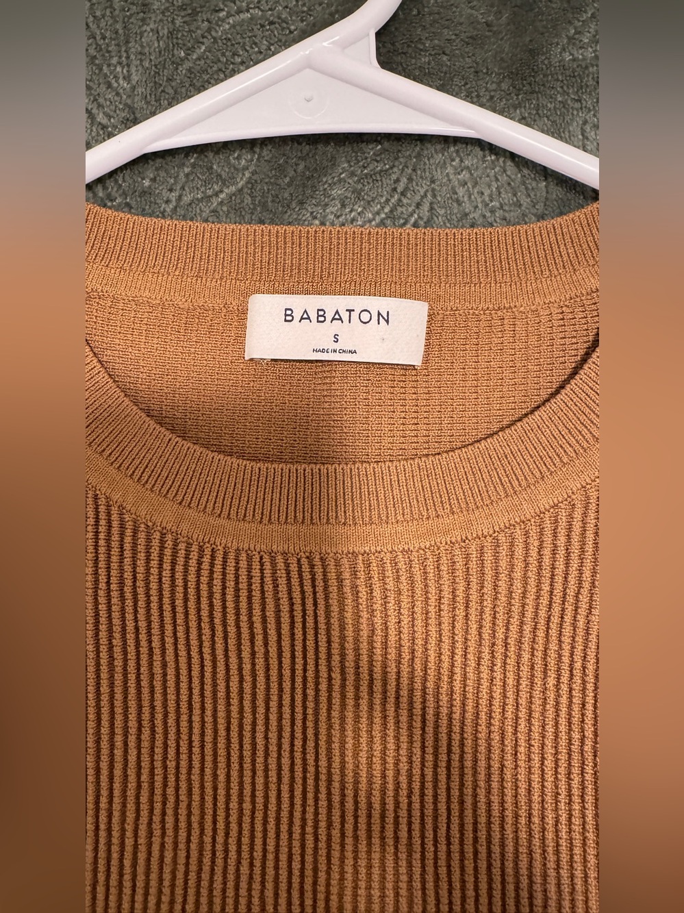 Babaton Ribbed Top - Tan